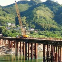 宁夏银川钢便桥「沧顺路桥」贝雷片/贝雷桥报价